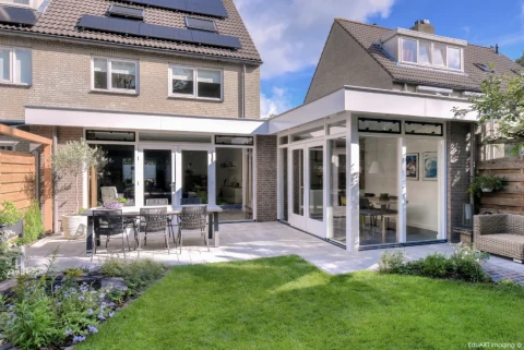 Aanbouw woonkamer en keuken Bergen op Zoom lab R architect in Breda 01